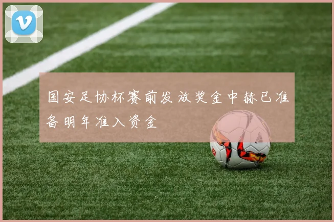 国安足协杯赛前发放奖金中赫已准备明年准入资金
